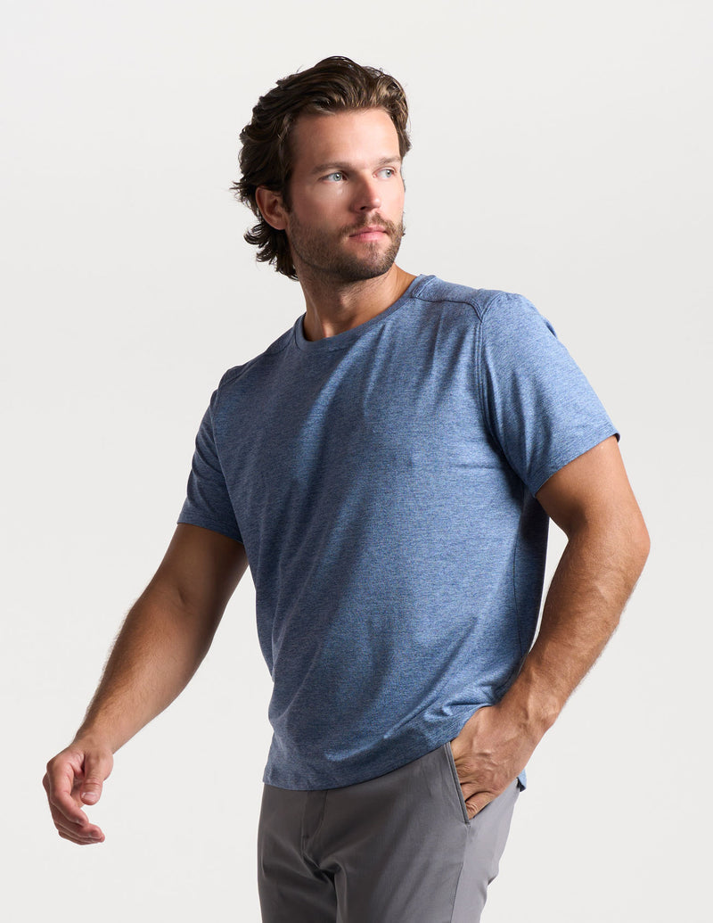 Supersoft Tee - Indigo Wash Heather (The Never Left)