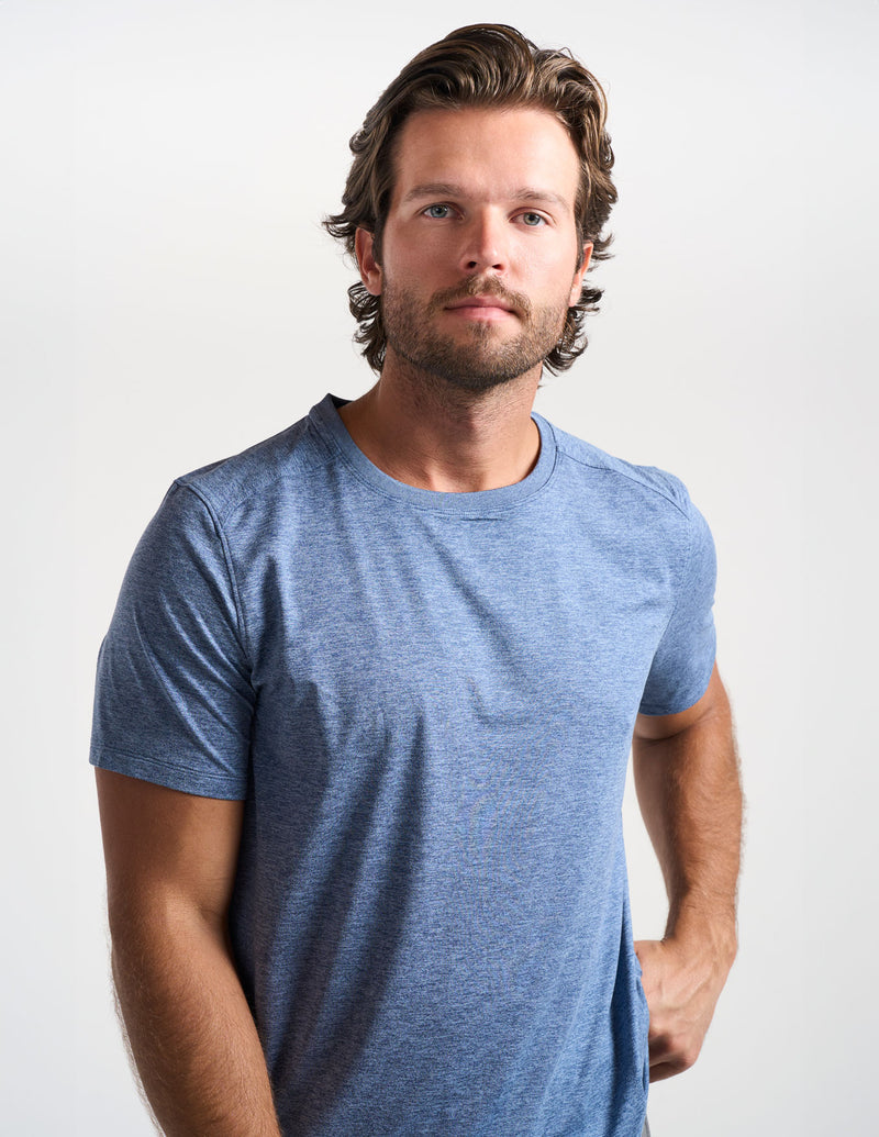 Supersoft Tee - Indigo Wash Heather (The Never Left)