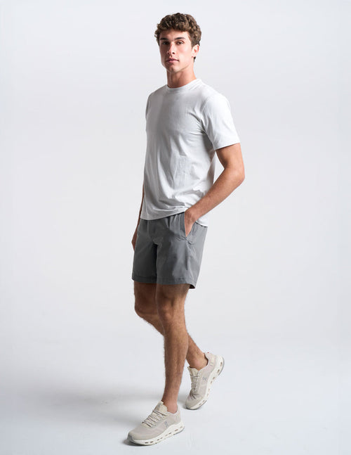 Black Label Gym Shorts - Cloud Break (The Gray Area 51s)